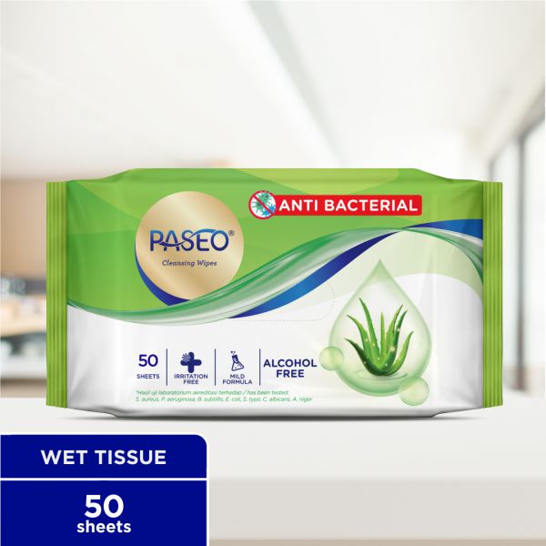 Paseo wet outlet tissue