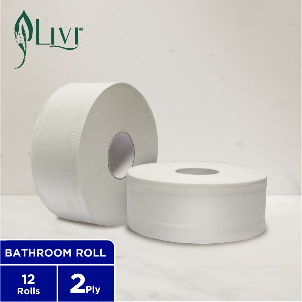 Livi JRT 1339's 2 ply 12 Rolls / Carton